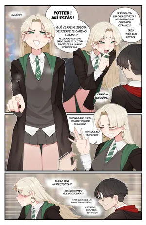 [Luxu] Tsundere Malfoid (Harry Potter [Spanish] [JFairy Traslate]
