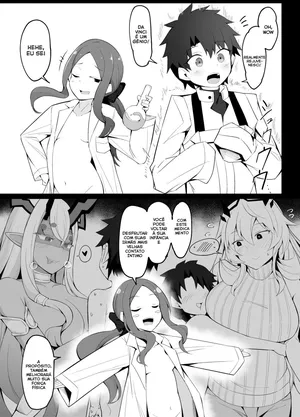 [Corundum] Wakagaeri no Hiyaku o Kaihatsu shita Da Vinci-chan |  [Corundum] poção de Rejuvenescimento Desenvolvido por da Vinci-chan (Fate grand order) [Portuguese-BR]