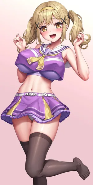 [lambda] チアガール有咲ちゃん (バンドリ)