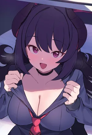 [ミータロー/Meitarou]Chiaki: ‘Please let it out ♡’ — 10 variation images, plus 1 rough line-art for the next illustration, etc.