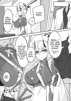 [Muteppo] Sena-san Ecchi Manga (Blue Archive) [English]