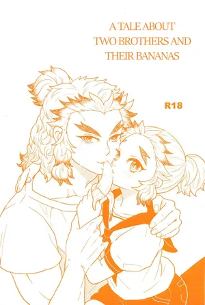 (Nichirin Kitan 30) [Nikonikodo (Niko)] Ani to Otouto no Banana no Hanashi | A Tale About Two Brothers and Their Bananas (Kimetsu no Yaiba) [English] [alparslan]