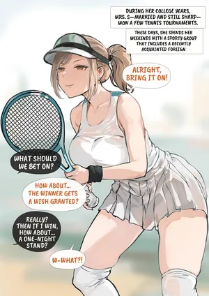 [Frozenspiderlily] MILF instant loss series #2 - Tennis