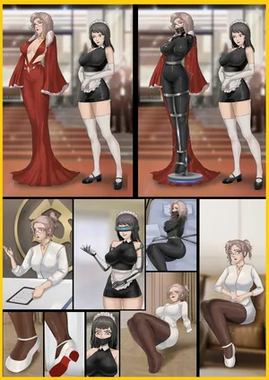 [King] 伪装拘束——被全程操控的女董事长