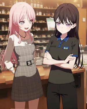 [AI generated]你有这么多高速运转的机械进入椎名立希