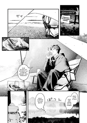 [Ouchi Kaeru] Futari Bocchi Camp - Pitch a penis tent inside the tent. (COMIC Kairakuten 2025-01)[German][Decensored]