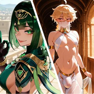 [Aesaro14] Repaying Debts (Aether x Nefer) [AI-generated]