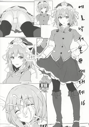 (Reitaisai 16) [Hakuginmokusei (Poshi)] Ero Rakugaki Bon @ Reitaisai 16 (Touhou Project) [Korean]