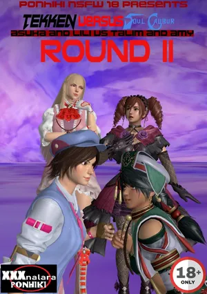 Tekken vs. Soul Calibur-Asuka and Lili vs. Talim and Amy Round 2 (Tekken x SoulCalibur Crossover Comic 18+)