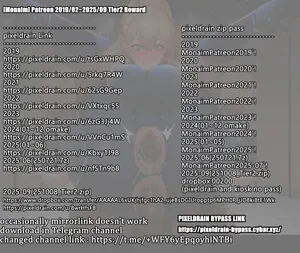 [Monaim] Patreon 2019/02~2025/09 Tier2 Reward