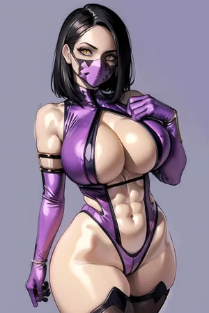 Mileena (Mortal Kombat) daidoujipv ai generated