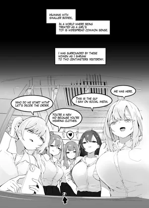 [Marushamo] Surrounded By Girls On The Train [English, Japanese]