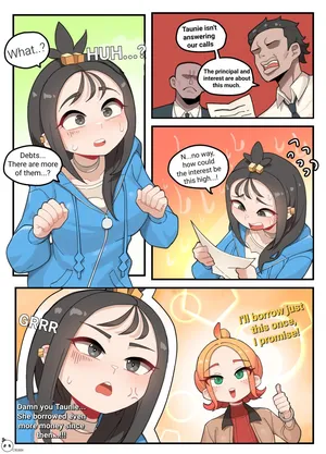 [Creeeen] Lida burdened with debt [English, Korean]