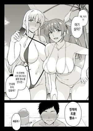 [Ishigaki Takashi] Ecchi na Onee-san-tachi ni Beach de Gyakunansareta Ken (Mahou Shoujo Lyrical Nanoha) [Korean]