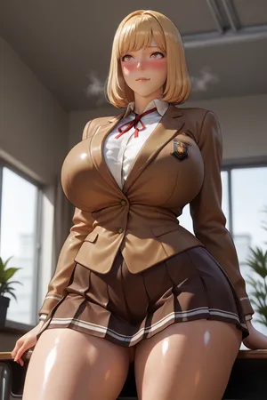 Meiko Shiraki & Hana Midorikawa (Prison School)  ul7990 ai generated