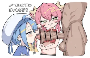 Live☆Twinメン限配信 特別企画ノーハンド射〇チャレンジ！