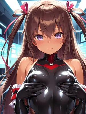 [EroartAI] Taimanin Lilith Breast Expansion  [AI Generated]