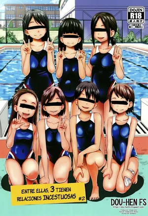 [Tsubaki Jushirou] Kono Naka ni Kinshin Soukan Shiteiru Musume ga 3-nin Imasu #2 | Entre ellas, 3 tienen relaciones incestuosas #2 [Spanish] [Dou-Hen FS]