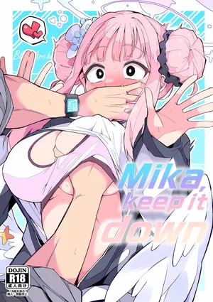 (C102) [Miracleburn (Himiya Zyo-zu)] Mika, Keep it Down (Blue Archive)