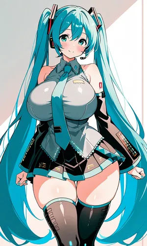 Vocaloid - Hatsune Miku daidoujipv ai generated