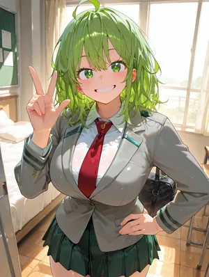 RockMan - 葉隱透[AI Generated]