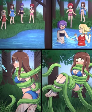 [LAZZYSIN] Tentacle Plant Comic