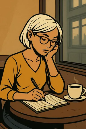 Mirage & Spectre in: The Cafe Connection [ai generated]