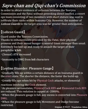 Sayu-chan and Qiqi-chan's Commission