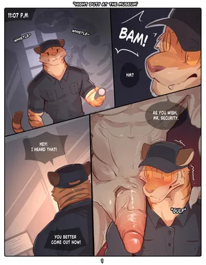 [Wolfanine] Night Duty at the Museum