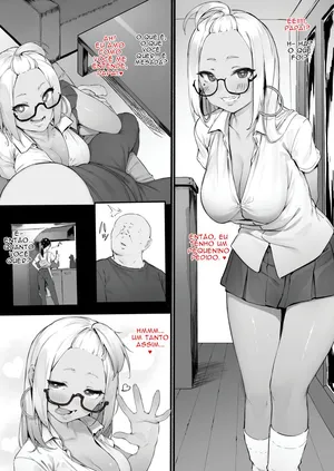 [Nigiri Usagi] HoteHeal de Jibun no Musume Hiita ga Kokan ni Makete Sumanai suru Hanashi [Kouhen] [Portuguese]