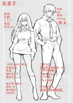[kojimasarako] 女杀手（中文翻译）[AI渣翻]