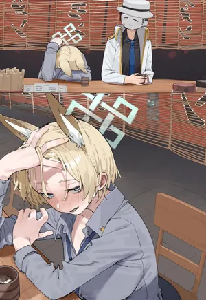 [LonkLink] I was attacked by drunk Kanna (Blue Archive)