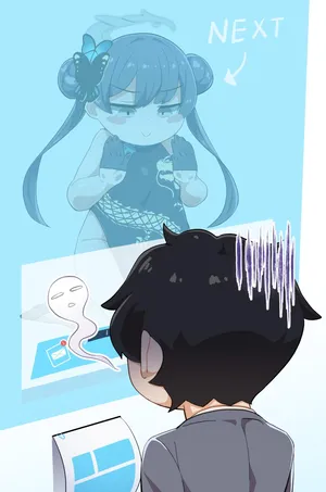 御庭はるた - キサキ濃厚べろちゅー対面立位 (Pixiv Fanbox)