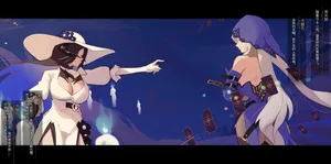 [菜さん] 雌競メス名簿-コンスタンスxブラックスワン (崩壊:スターレイル)