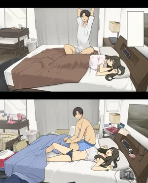 [Wakamatsu] Dousei Seikatsu Ikkagetsume to Ichinen Ato, Asaokite kara Shuushin made no Hikaku | A Day in the Life of a Couple: Their First Month Living Together vs. One Year Later [RAW]