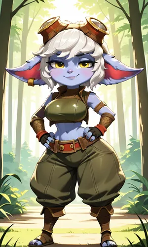 League of Legengs - Tristana daidoujipv ai generated