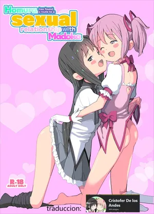 [Kuma QM] Madoka to Seiteki Kankei ni Naru Route o Mitsuketa Homura-chan | Homura has found a route to a sexual relationship with Madoka. (Puella Magi Madoka Magica) [Spanish)](Traduccion:CristoferDeLosAndes)