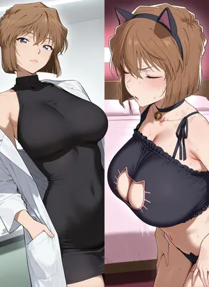 [吟醸コーク / ginjoucoke] 灰〇哀・宮〇志保 [AI Generated]