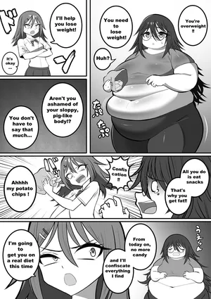 [ Kaiga ] SSBBW weight gain sisters [ Complete ]