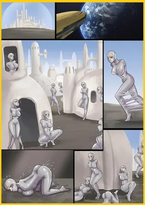 [King] 紧身拘束衣美女——宇宙奴隶船02