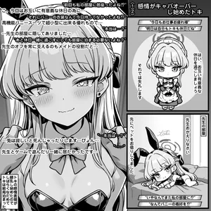 [トキビト] 感情がキャパオーバーし始めたトキ (ブルーアーカイブ)