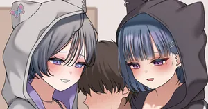 [あまみだれ] ksr と ksmz お姉ちゃんサンドイッチ♡