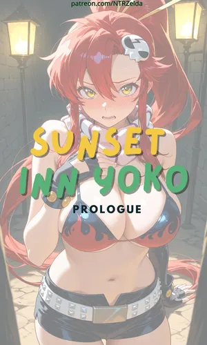 [ntrzelda] [English] Sunset Inn Yoko Prologue [AI Generated]