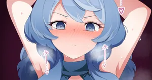 [Airt] ブルアカ アコ（ドレス）乳首責め