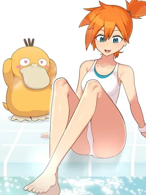 [everyday2] Misty X Psyduck (Pokémon)