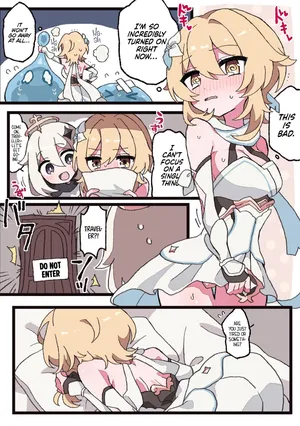 [Shiina] Kaminari o Tsukatte Hitori Asobi suru Hota-chan (Genshin Impact) [English] [Castle TL]