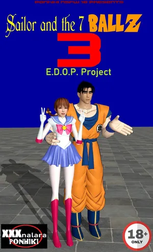 Sailor and the 7 Ballz 3-EDOP Project (Tekken x Dead or Alive Crossover Comic 18+)