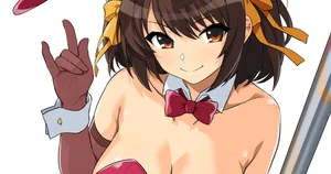 [Haruhisky] 爆乳バニーガールハルヒさん