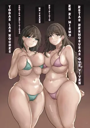 [Mochimochi Warabi] Onaji Mansion ni Sumu Onna-tachi ga Maiban Ore ni Okazu o Todoke ni Kuru Ken | Estas HERMOSURAS Que VIVEN En El Mismo Edificio Me Traen Comida Deliciosa Todas Las NOCHES [Spanish] [Skar2B]