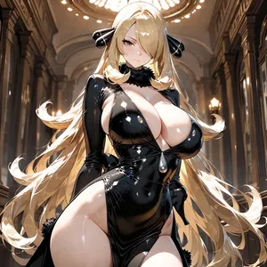 【SILVER】Cynthia  お姉さん ai generated